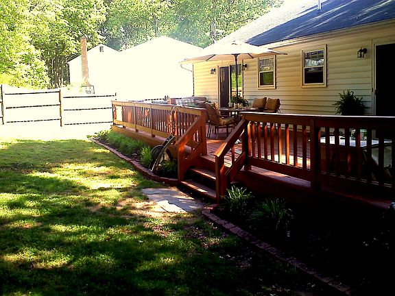 Huge 12'x52' Deck