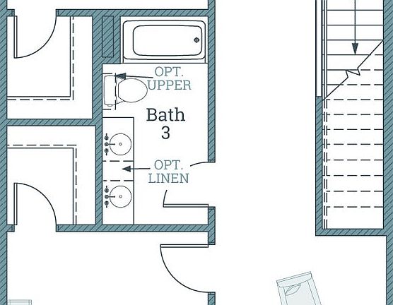 Elevation A - Second Floor