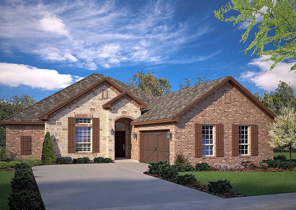 D.R. Horton's Bartlett J floorplan, elevation Z.All photos shown here may not depict the specified home & features included are for illustration purposes only.