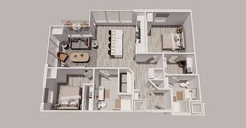 Floor plan The Doty