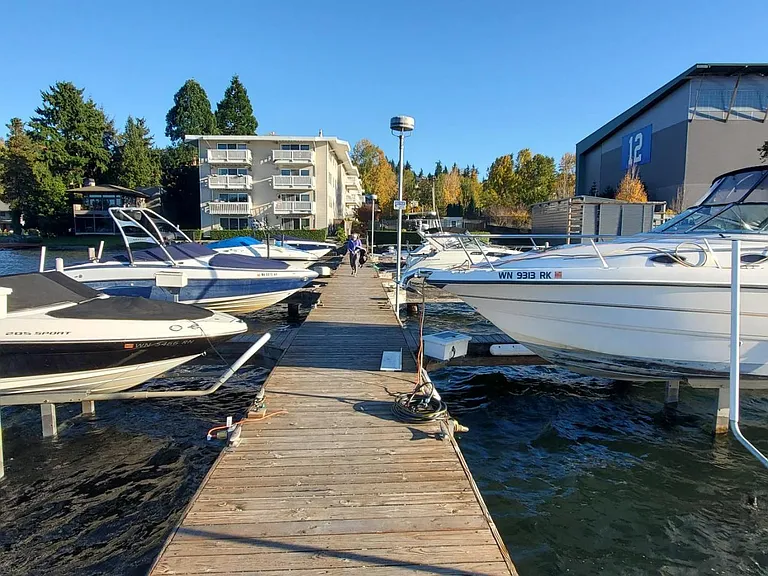 Dock and Condo from Lake