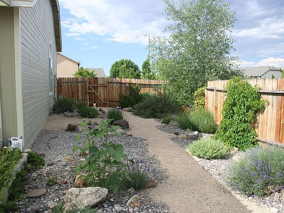 Side yard - east