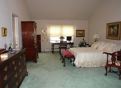 Master Bedroom with Skylight and Walk-In Closet