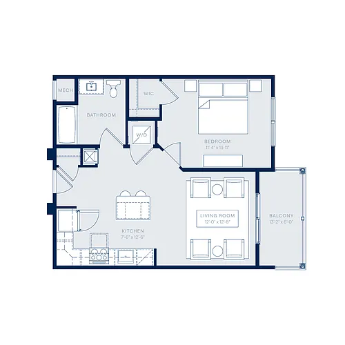 Floor plan A1A