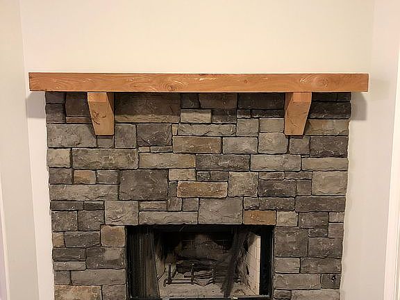 Remodeled Fireplace