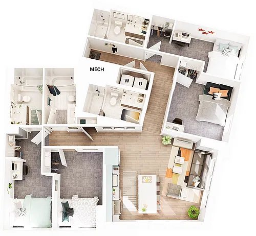 Floor plan D9