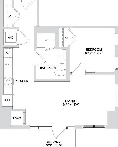 One Bedroom One Bedroom