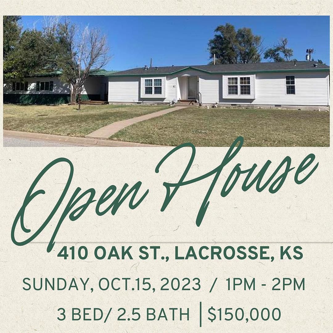 410 Oak St, La Crosse, KS 67548 MLS 202681 Zillow