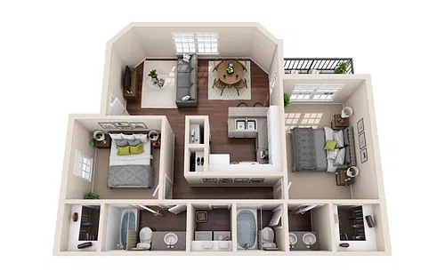 Floor plan B2