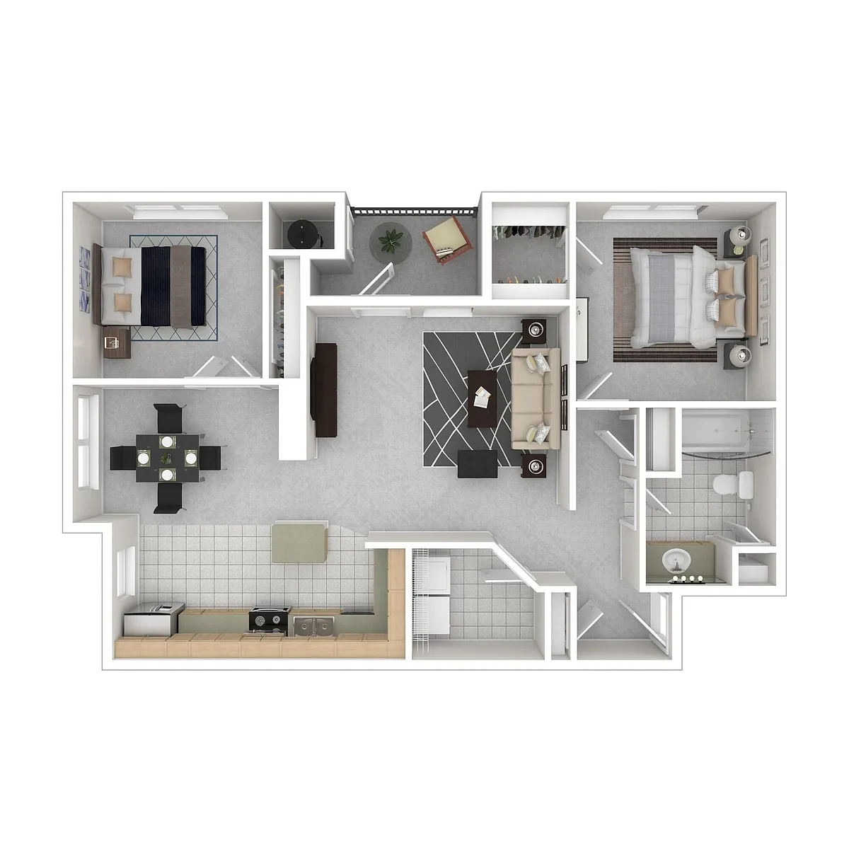 Floor plan B2