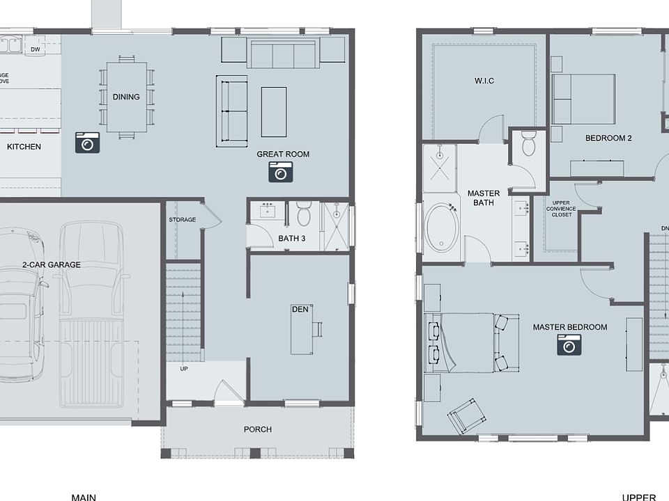 Residence 5 Plan, The Village at Monte Vista Minden, NV, Minden, NV