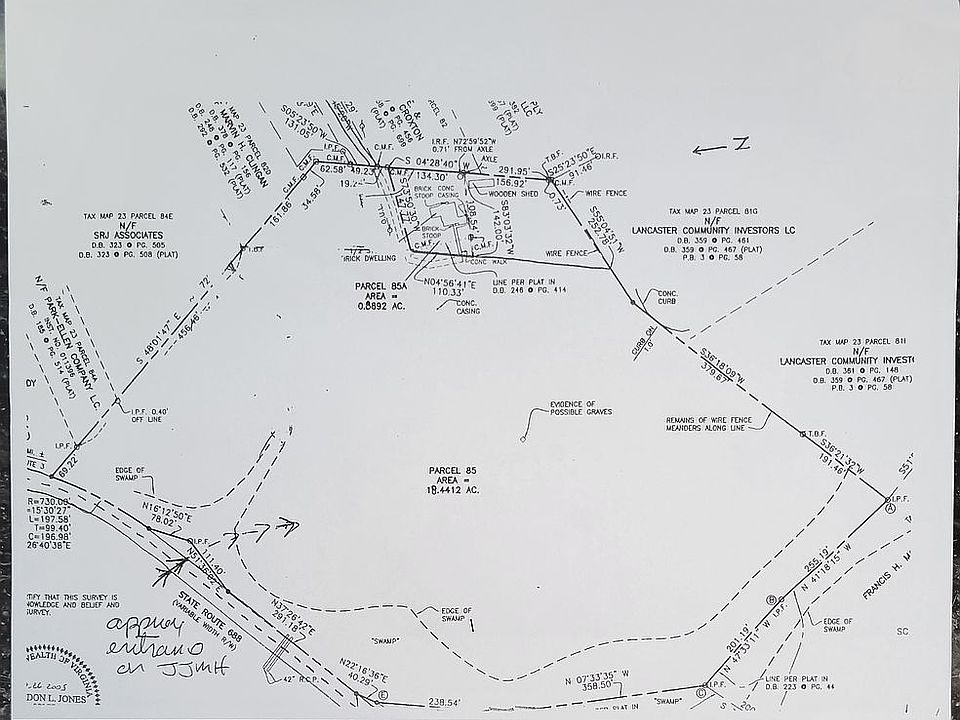 Plat of 18+ acres 