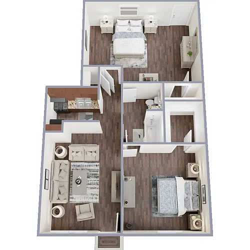 Floor plan B2