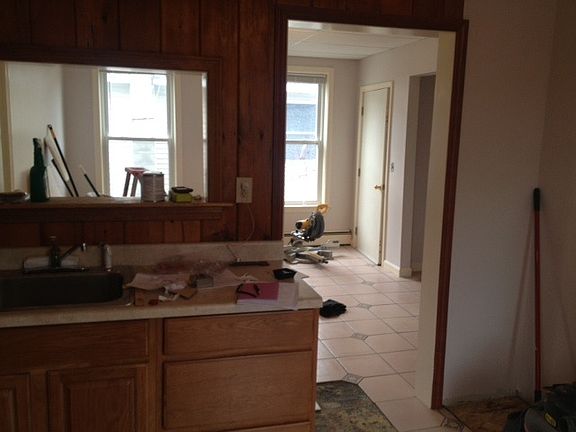 kitchen into dining rm. (excuse the mess..finishing up)