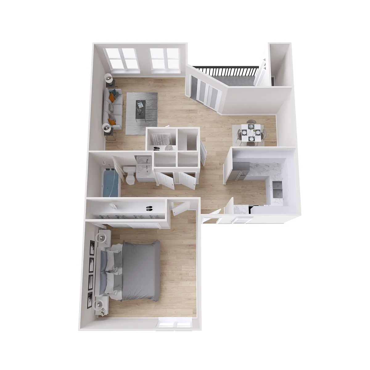 Floor plan A3 Renovated