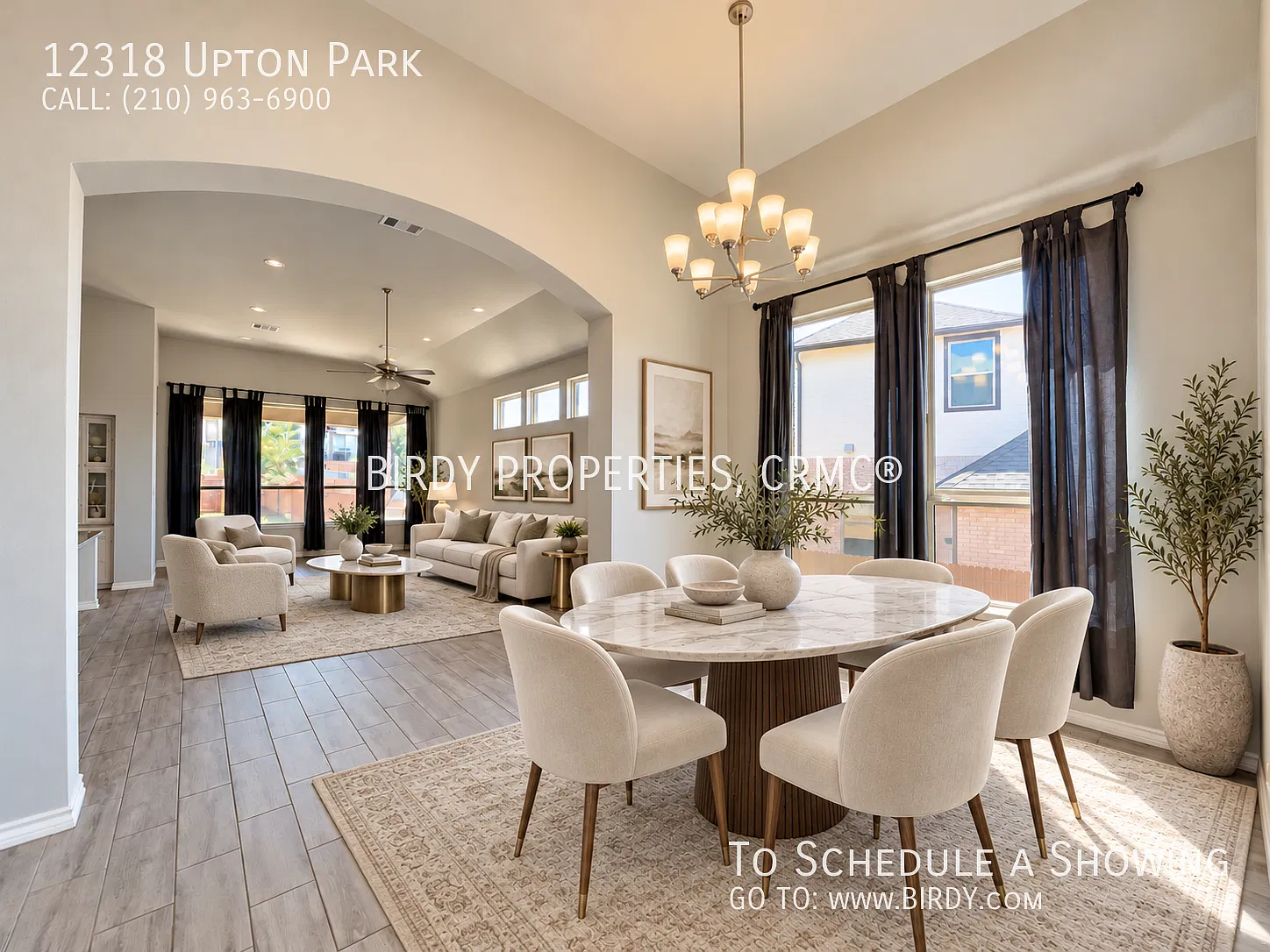 "Spacious 4-Bedroom Sanctuary with Fireplace at 12318 Upton Park, San Antonio!" — Photo 2