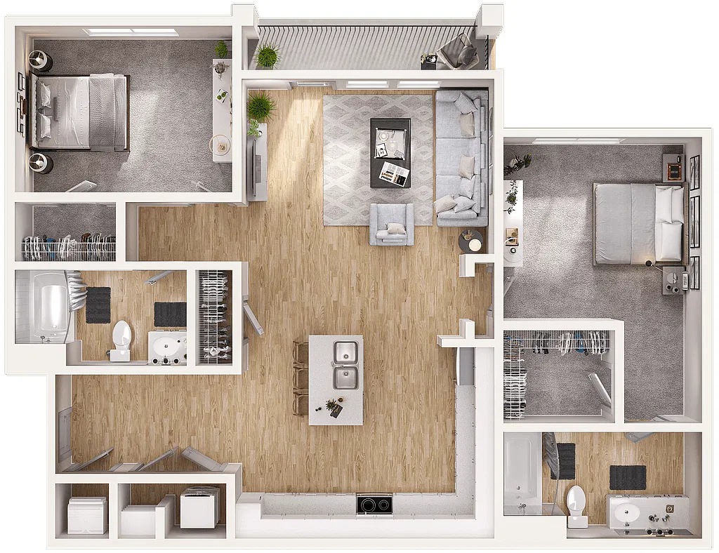 Floor plan B2