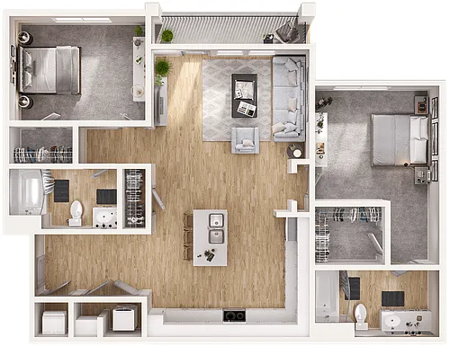 Floor plan B2