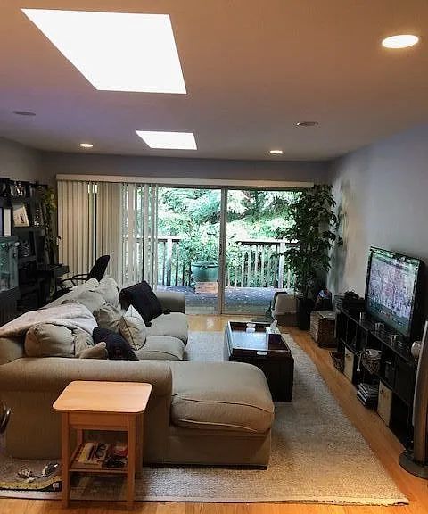 Hardwood floors throughout