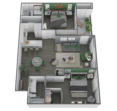 Floor plan B1