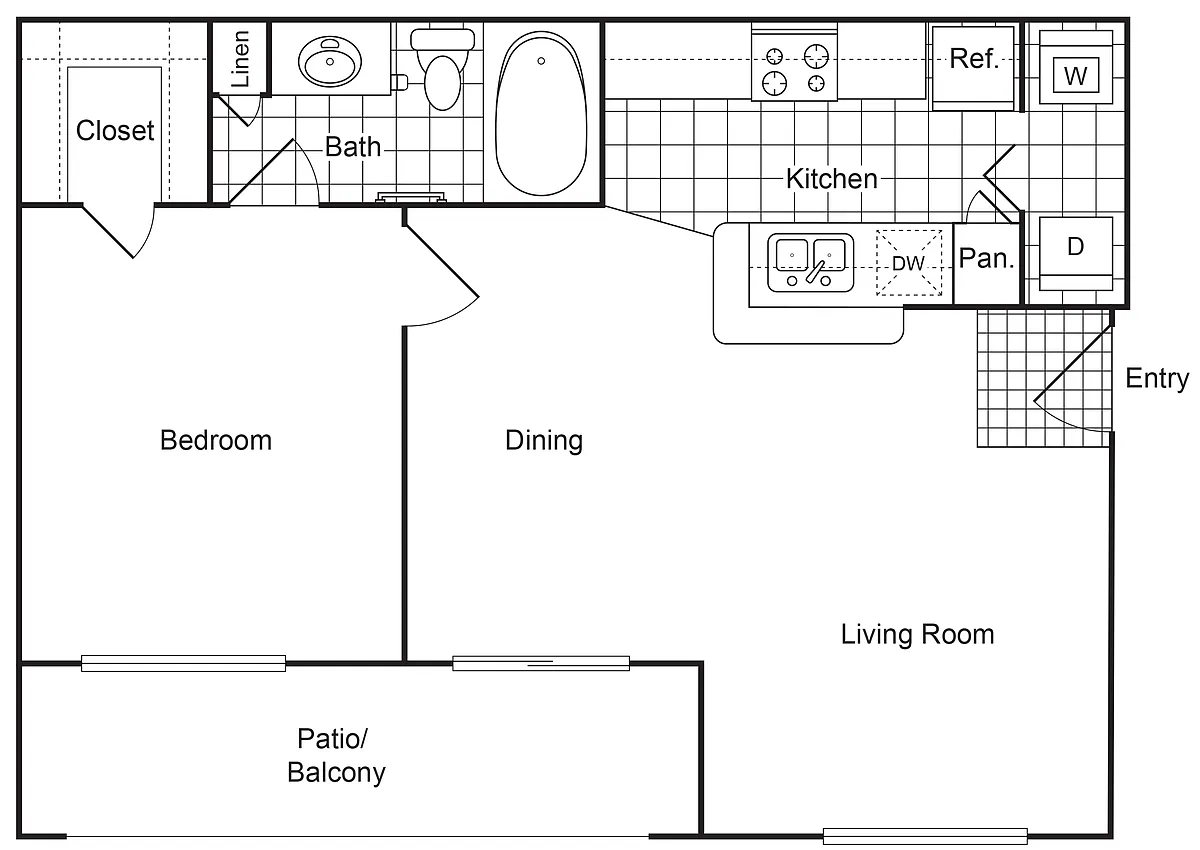 Floor plan A2