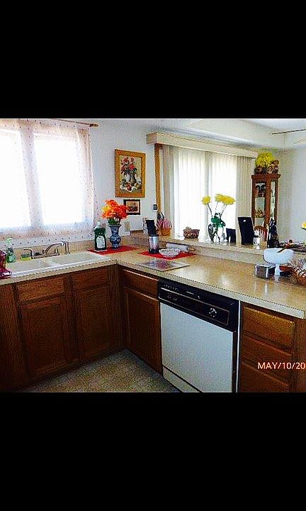 Kitchen with pantry closet 