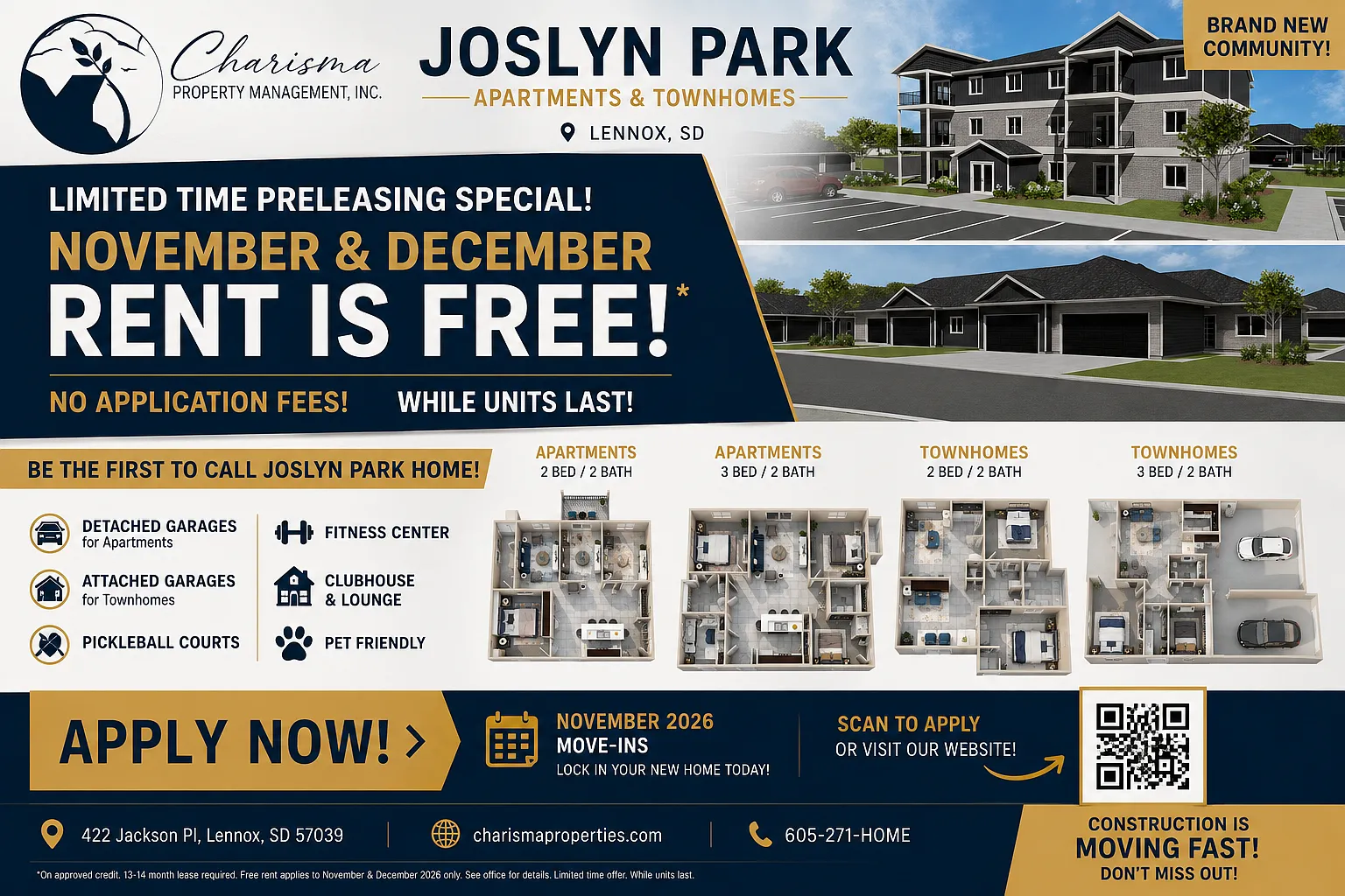 Joslyn Park Apartments and Townhomes — Photo 1