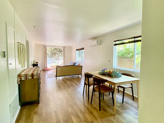 Dining room and living room