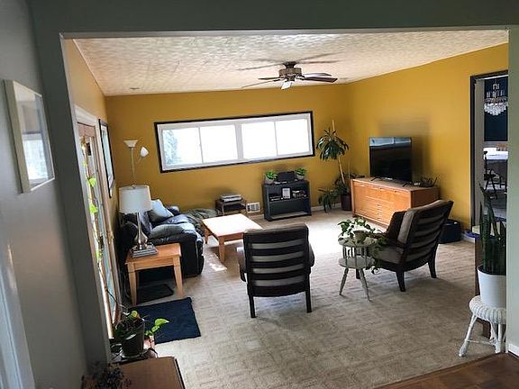 View of family room (from kitchen)