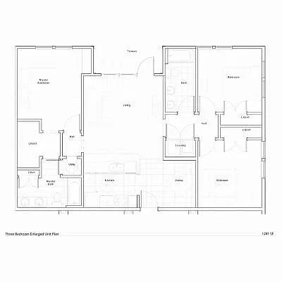 Floor plan The Carolina