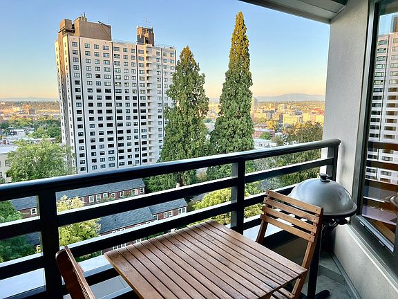 Covered balcony
