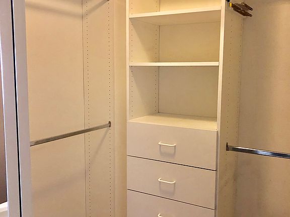 Master walk in closet