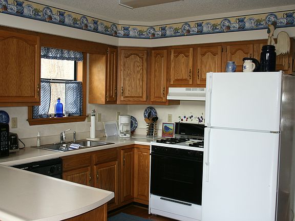 Kitchen off great room
