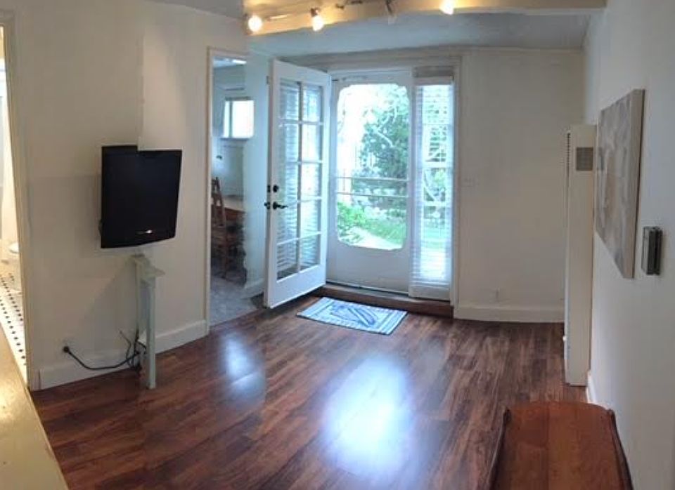 Living room looking out toward patio