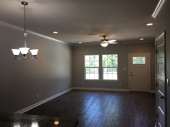 View from kitchen to front door