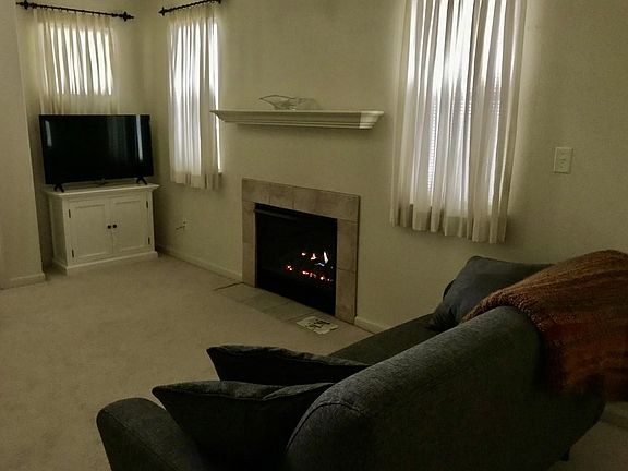 Living Room with Gas Fireplace