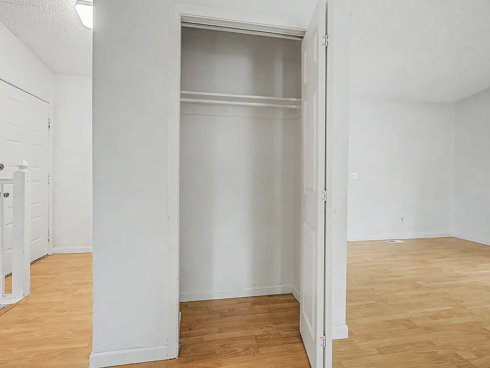 Jacket closet once enter the house.