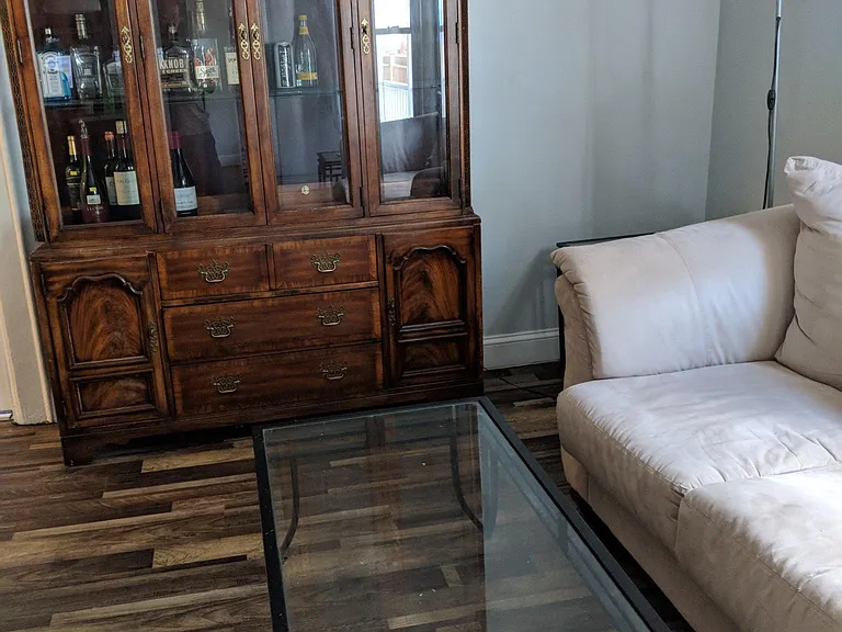 Furnished large living room