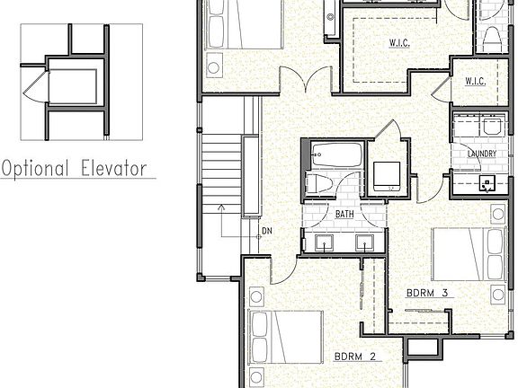 Floor plan for lot 34 a mirrored version of this plan.>