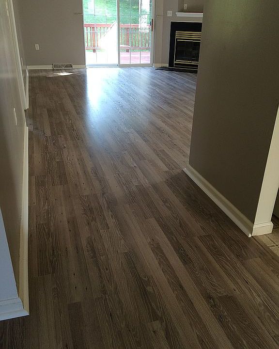 Entryway to living room