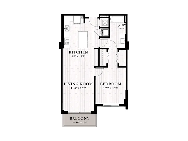 Floor plan A1C