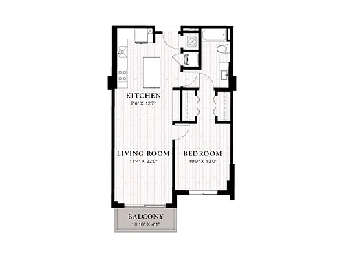 Floor plan A1C