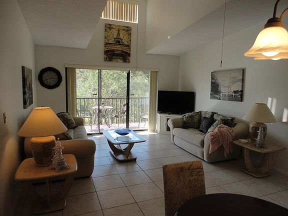 Living Room - Slider to Covered and Screened Patio