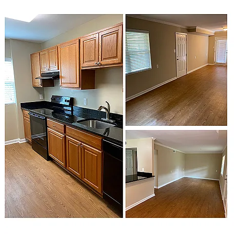 Floor plan Two Bedroom/ Two Bath (1148-992)