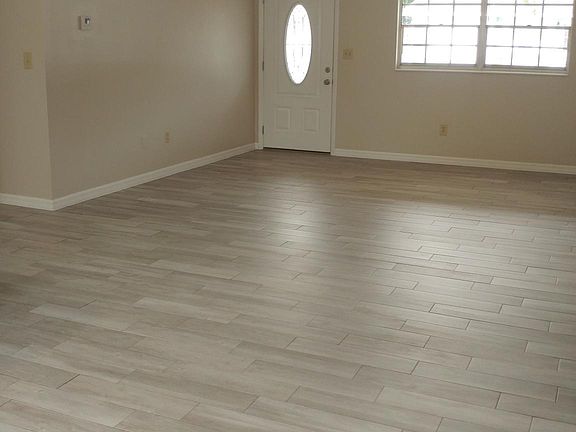 living room looking at front door