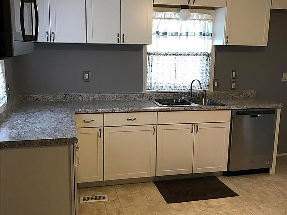 Kitchen cabinet area