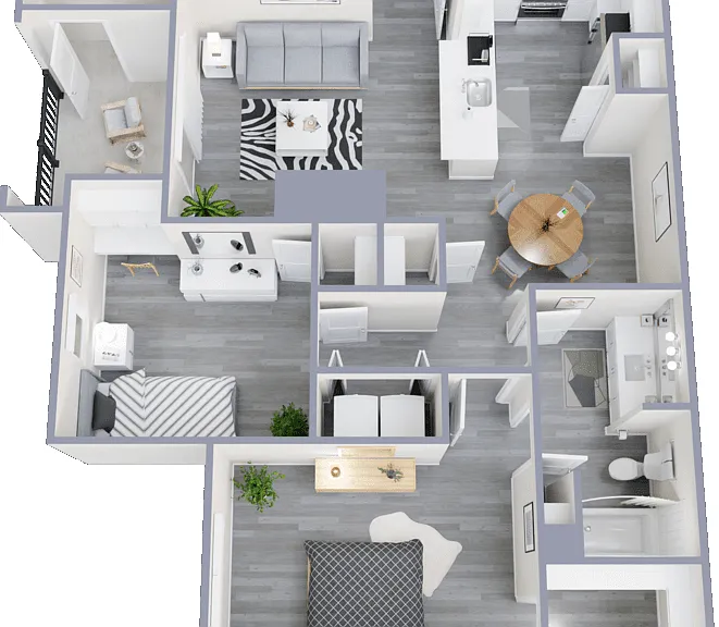 Marseille Floorplan Diagram