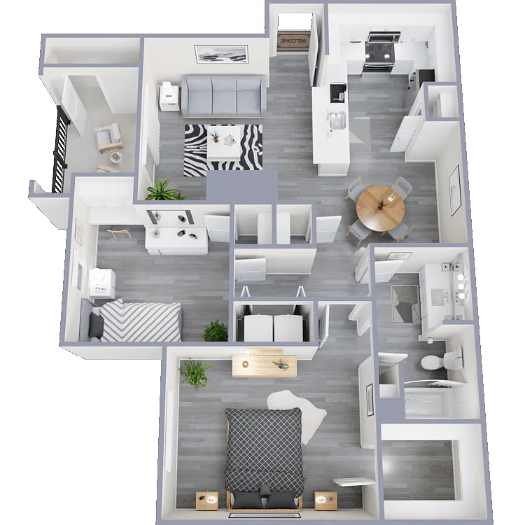 Floor plan Marseille