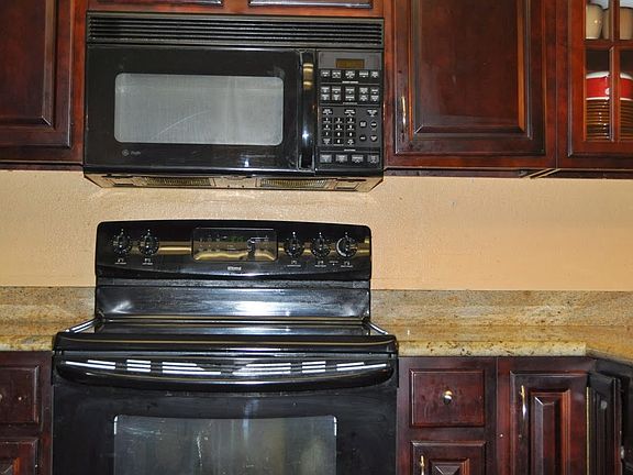 Kitchen with granite