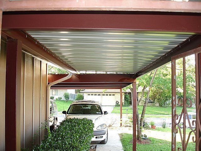 coverd front entrance